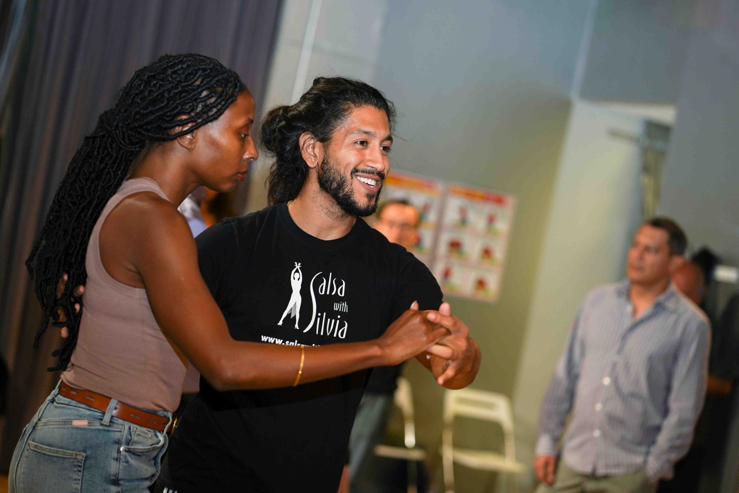 Luis Arduz is a Salsa and Bachata instructor at the Salsa With Silvia dance studios in DC and Bethesda