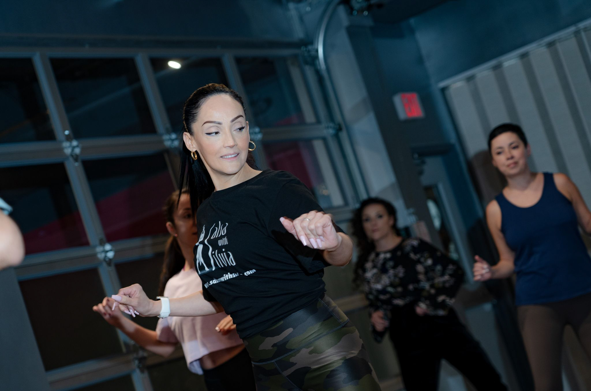 Yoii Campo is a Salsa and Bachata instructor at the Salsa With Silvia dance studios in DC and Bethesda