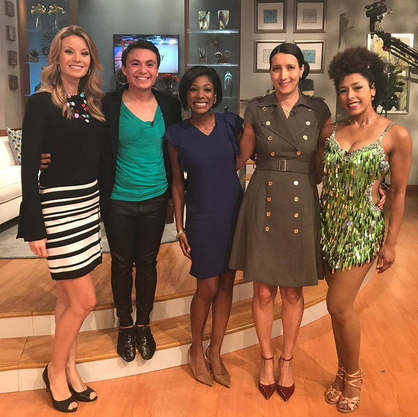  Salsa With Silvia featured on WUSA-9 