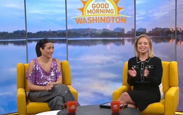 Salsa With Silvia on Good Morning America for Valentines Day
