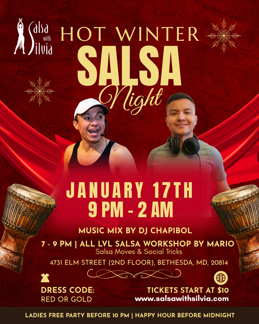 DMV Salsa Social Party in Maryland