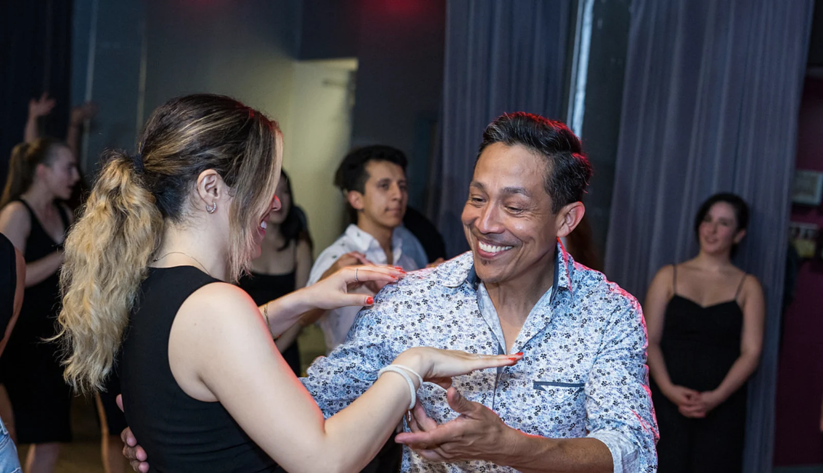 Modern Bachata dance workshop at Salsa With Silvia, Bethesda