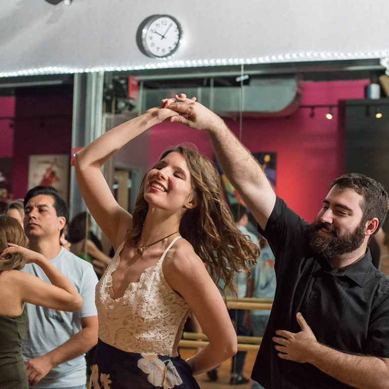 The Salsa With Silvia monthly salsa social dance parties