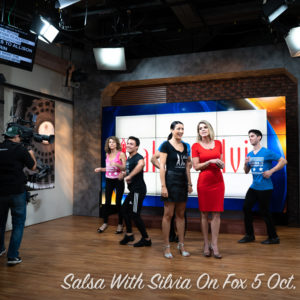 Salsa With Silvia Live on FOX5 With Holly Morris