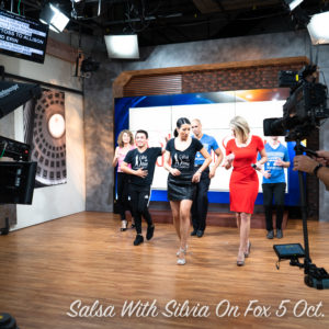 Salsa With Silvia Live on FOX5 With Holly Morris