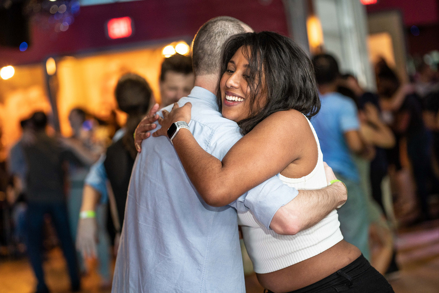 Create memorable moments and friendships at the Salsa With Silvia dance studios in DC and Bethesda