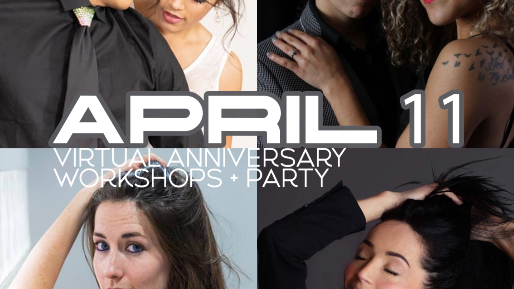 Live online salsa and bachata workshops and social party with Salsa With Silvia