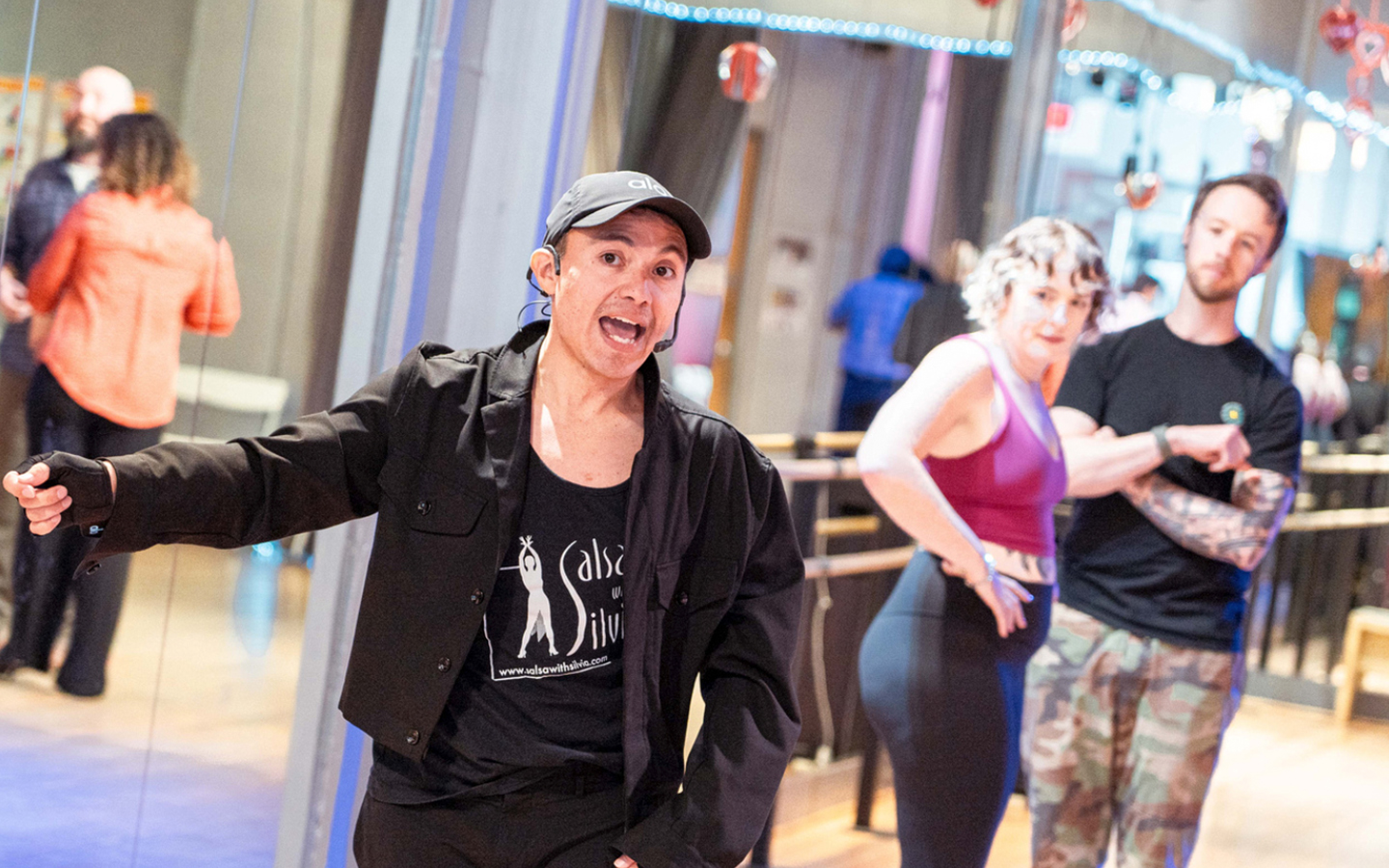 Take a group or private Salsa, Bachata, Ballroom dance lesson at the Salsa With Silvia dance studio in DC or Bethesda