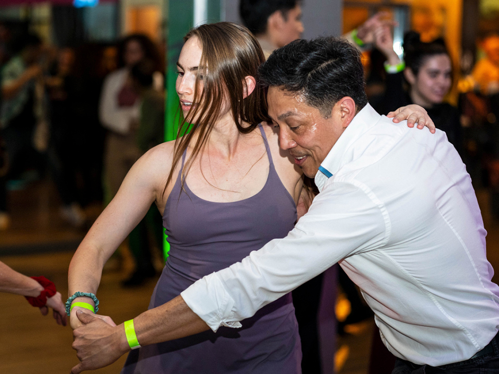 Thriving level salsa, bachata, ballroom classes for adults in dc and bethesda at the salsa with silvia dance studio